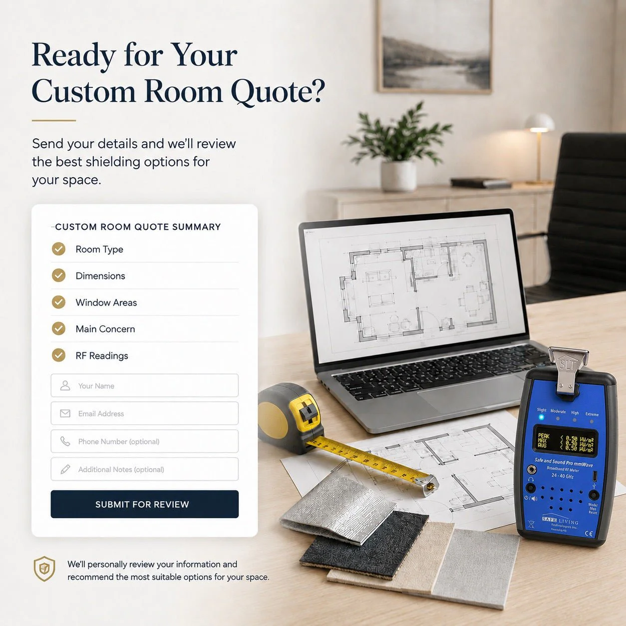 Custom Office / Room EMF Shielding Quote - Image 11