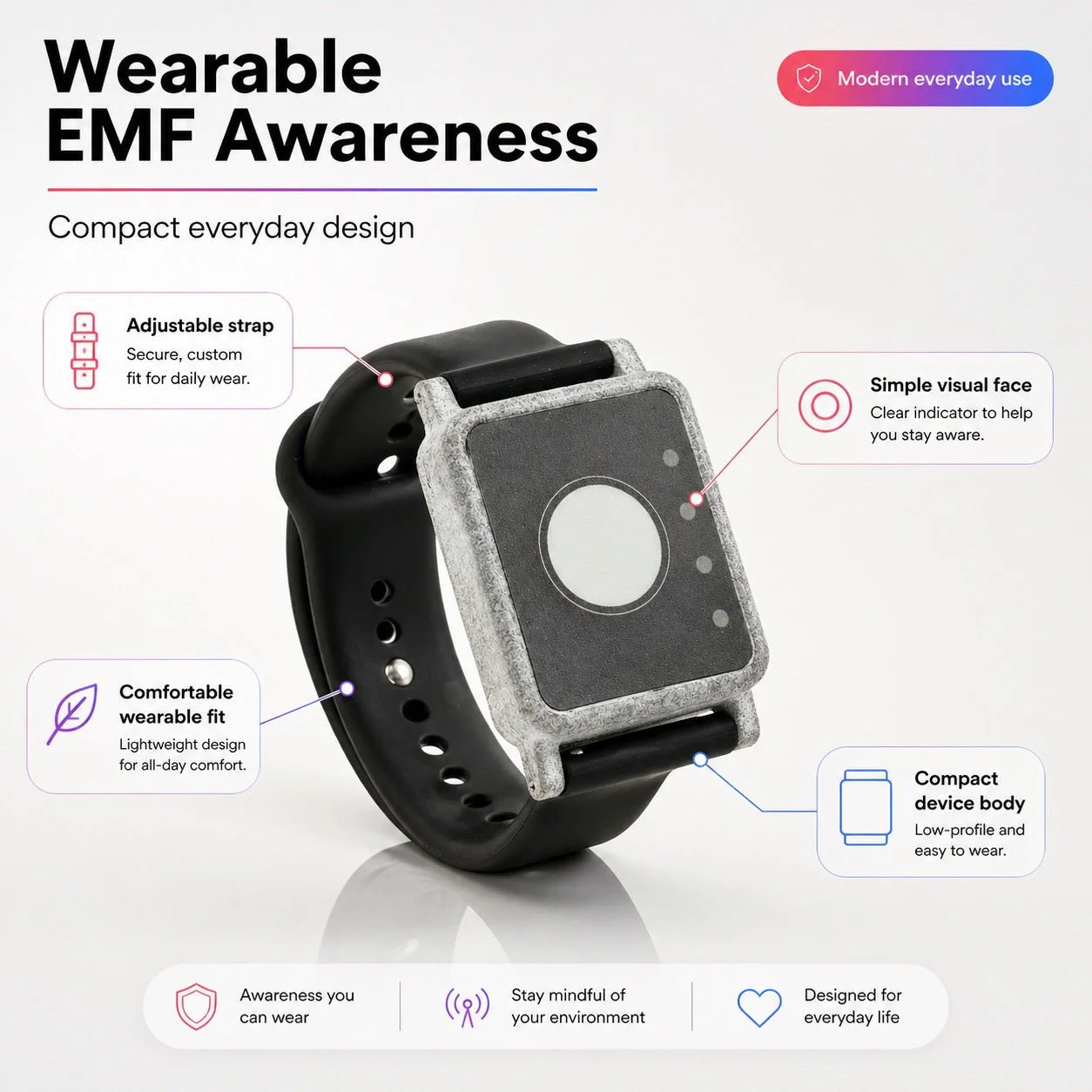 Safe And Sound Micro Wearable RF Detector V2.1 700MHz to 9GHz - Image 6
