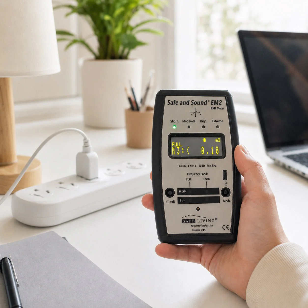 2026 Safe and Sound Rechargeable EMF Detector EM2 - Image 2
